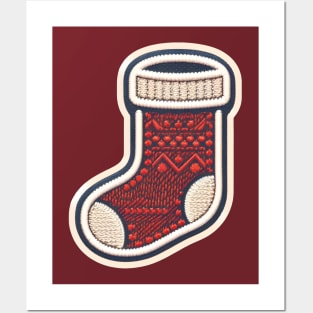 Christmas Sock Posters and Art